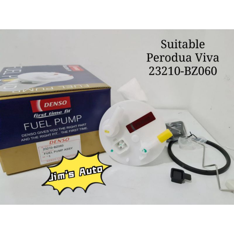 FUEL PUMP DENSO ASSY PERODUA VIVA 23210BZ060 VIVA FUEL PUMP DENSO