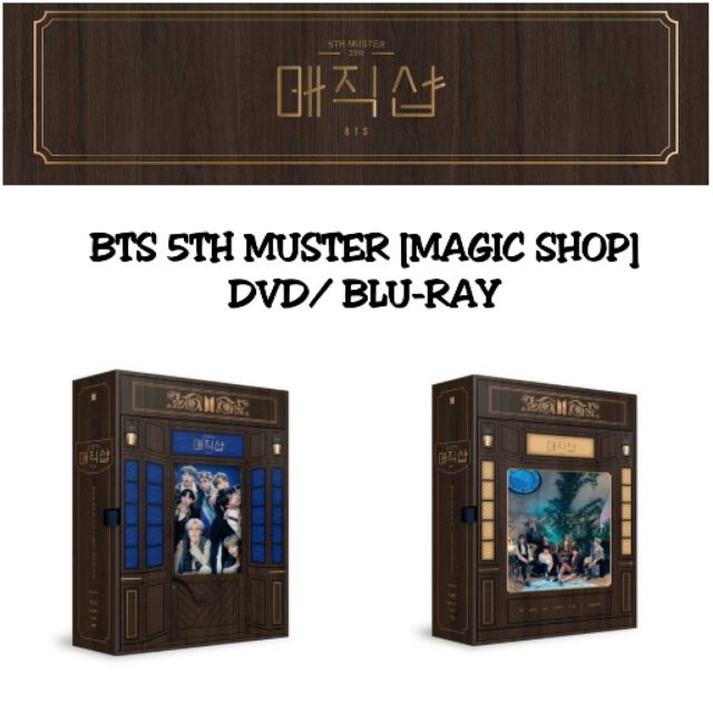 PREORDER> BTS 5TH MUSTER [MAGIC SHOP] DVD / BLU-RAY | Shopee Malaysia