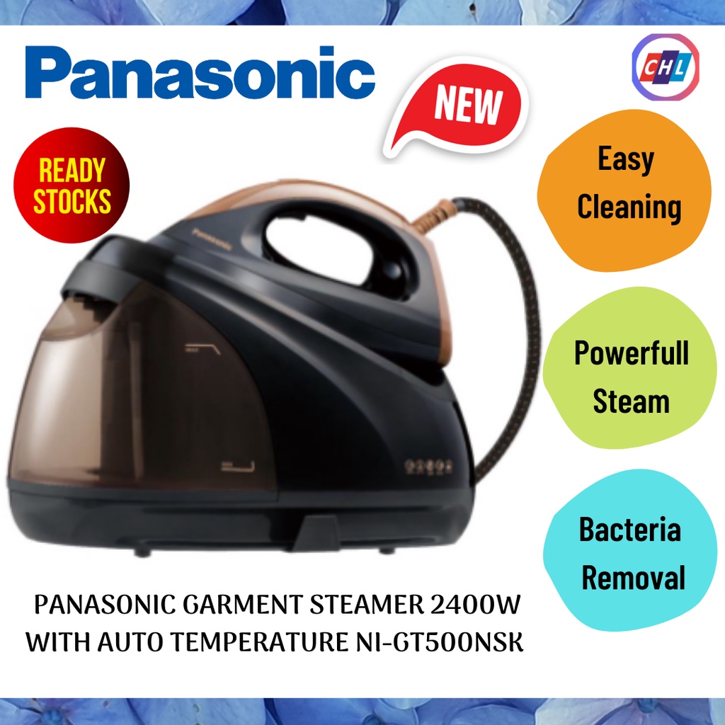 PANASONIC GARMENT STEAMER 2400W WITH AUTO TEMPERATURE NIGT500NSK