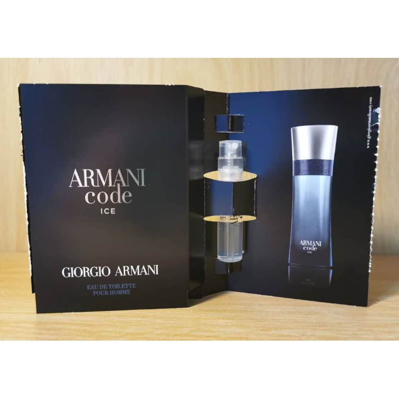 Armani code outlet ice perfume