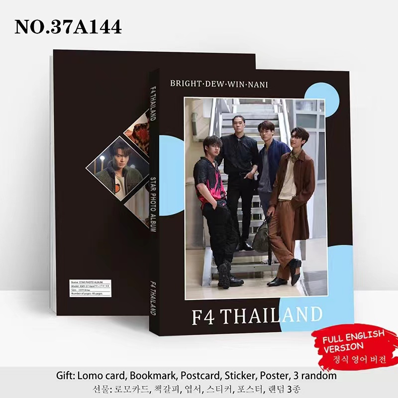 F4-thailand BRIGHT-WIN DEW Photobook Photo Album Send Card
