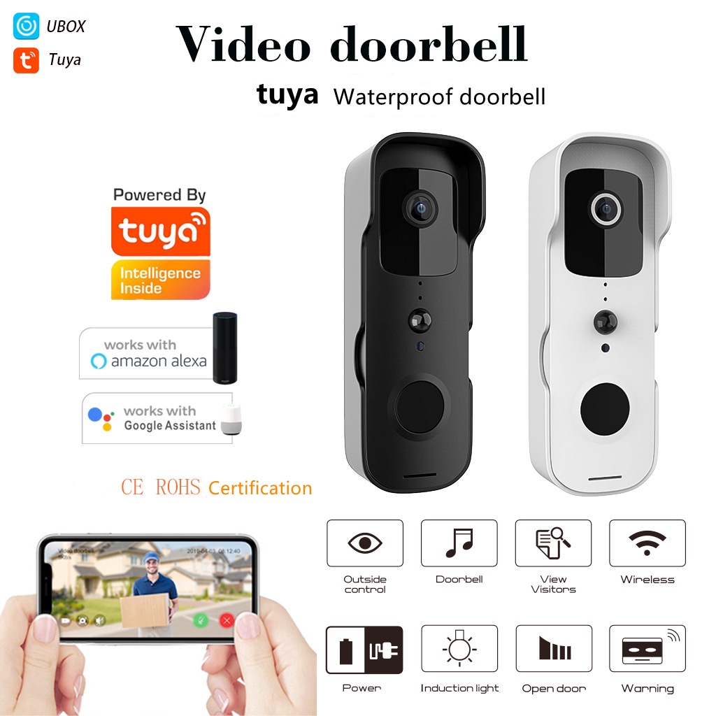 thin smart doorbell