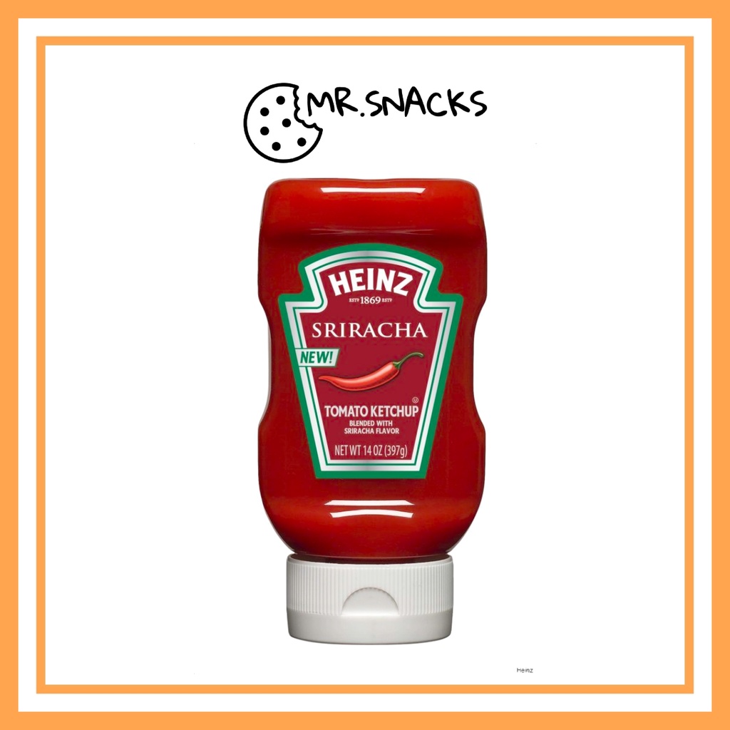 Heinz Sriracha Tomato Ketchup 397g Shopee Malaysia