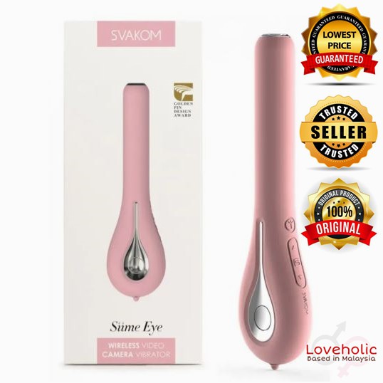 Svakom Siime Eye Wireless Video Camera Vibrator Lighted Vibe Sex Selfie