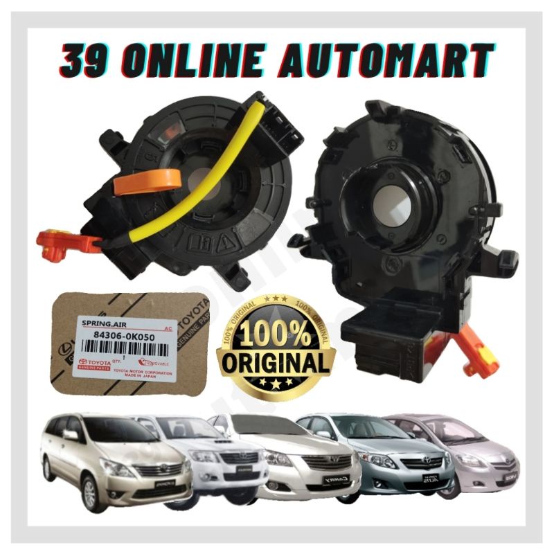TOYOTA VIOS NCP93/ CAMRY ACV40/ ALTIS ZRE142/ INNOVA/ HILUX CLOCK ...