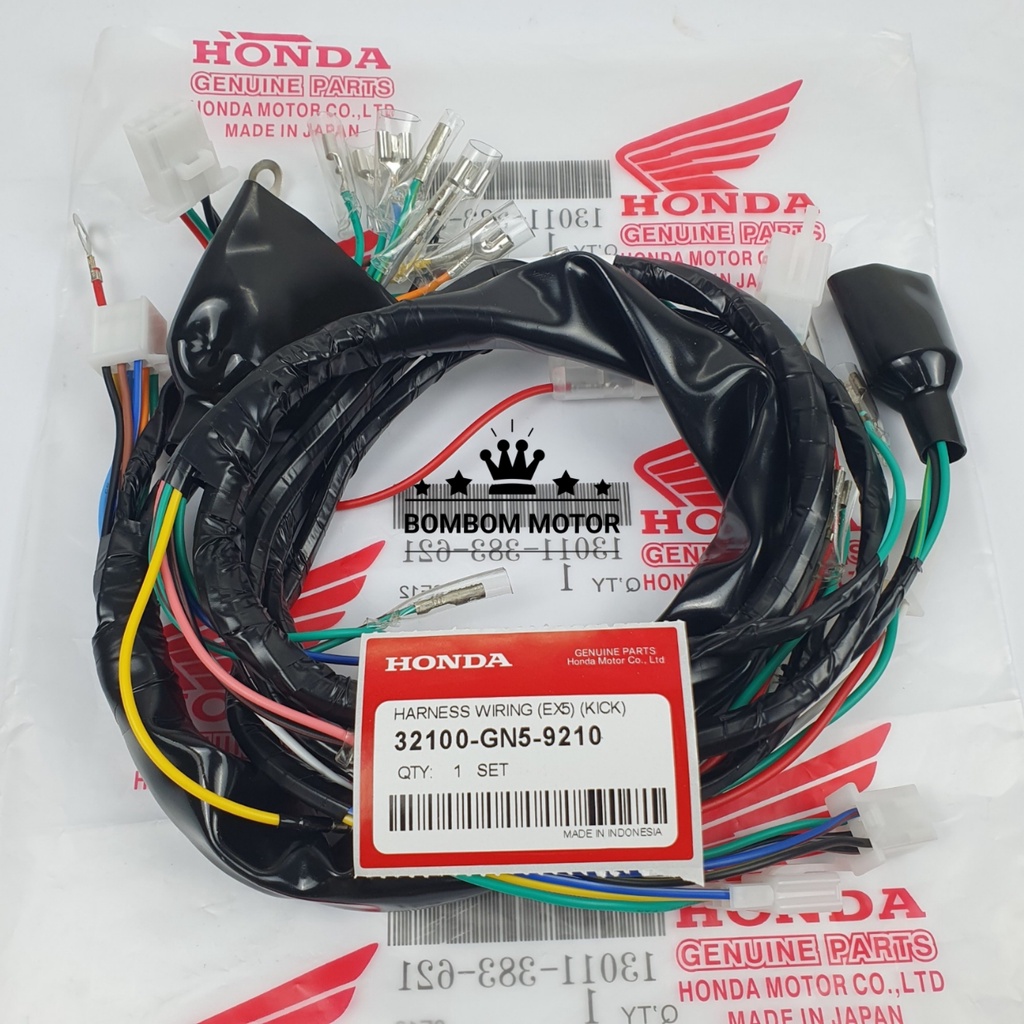 cara wiring motor ex5