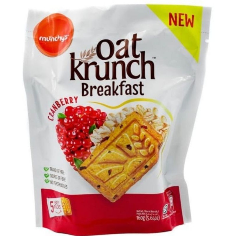 CRANBERRY OAT KRUNCH BREAKFAST (1 BOX/12 PACKET) | Shopee Malaysia