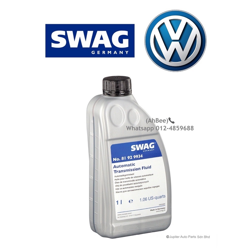 VOLKSWAGEN POLO (2017) AUTOMATIC TRANSMISSION DSG OIL 1LITER | Shopee ...