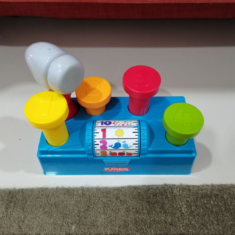 Playskool tap n spin cheap tool bench