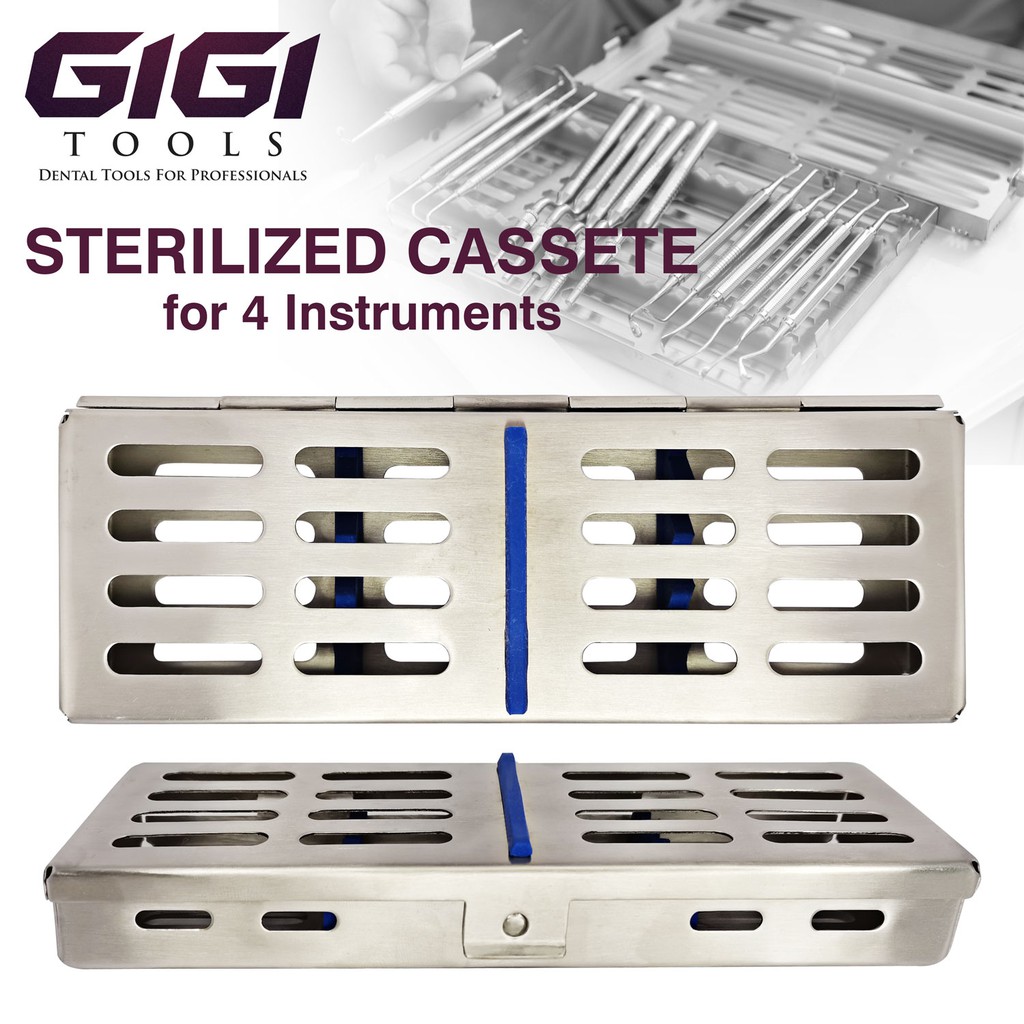 GIGI TOOLS Dental Surgical Autoclave Sterilization Cassette Rack For 5 ...