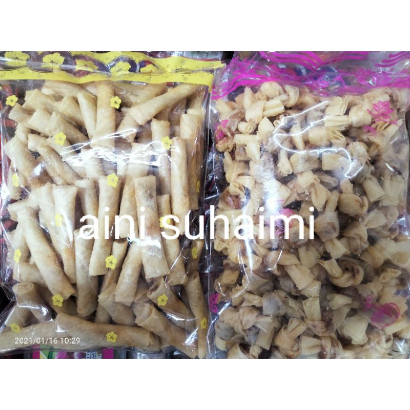 Popia Simpul Dan Gulung Inti Serunding Ikan.. | Shopee Malaysia