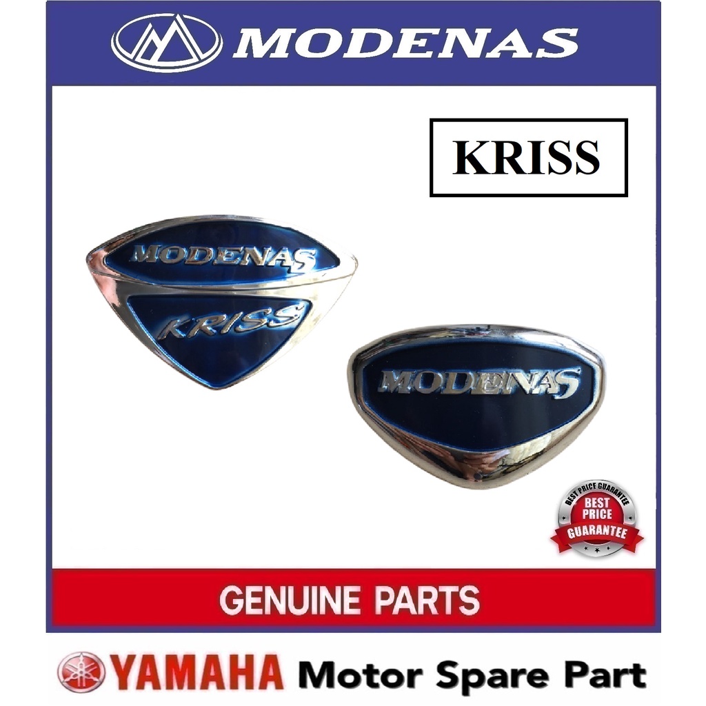 MODENAS KRISS HORN EMBLEM // HORN COVER LOGO DADA DEPAN LAMBANG TULISAN ...