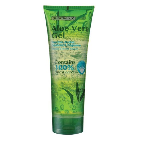 Guardian 100% Aloe Vera Gel 100ml , free from alcohol and fragrance ...