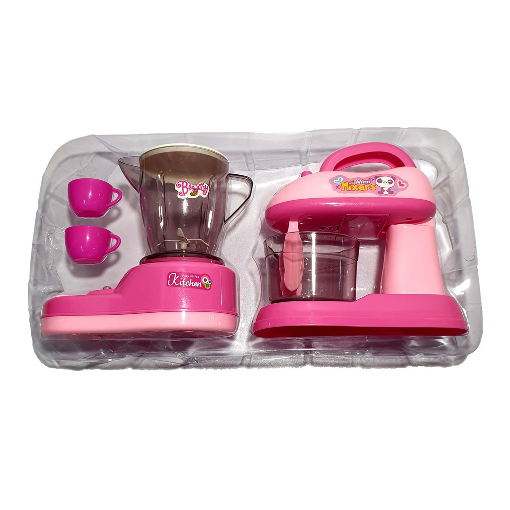 Juice Blender Toy And Egg Beater Role Play Toys For Children Shopee