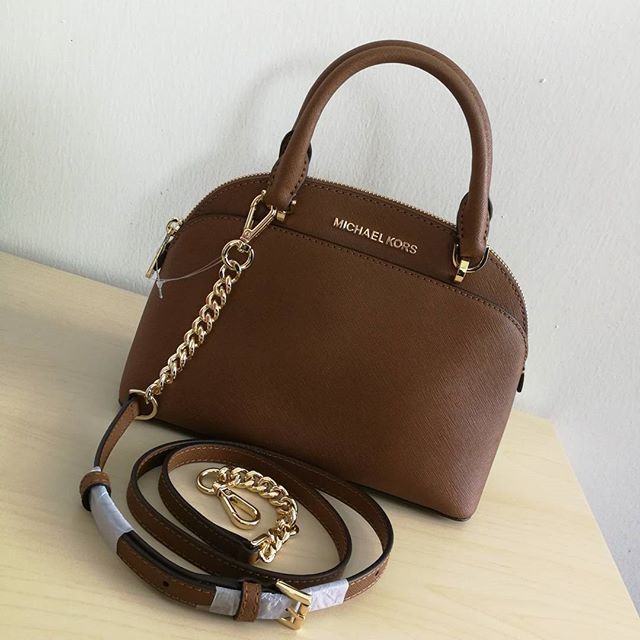 Michael kors emmy small dome satchel sale