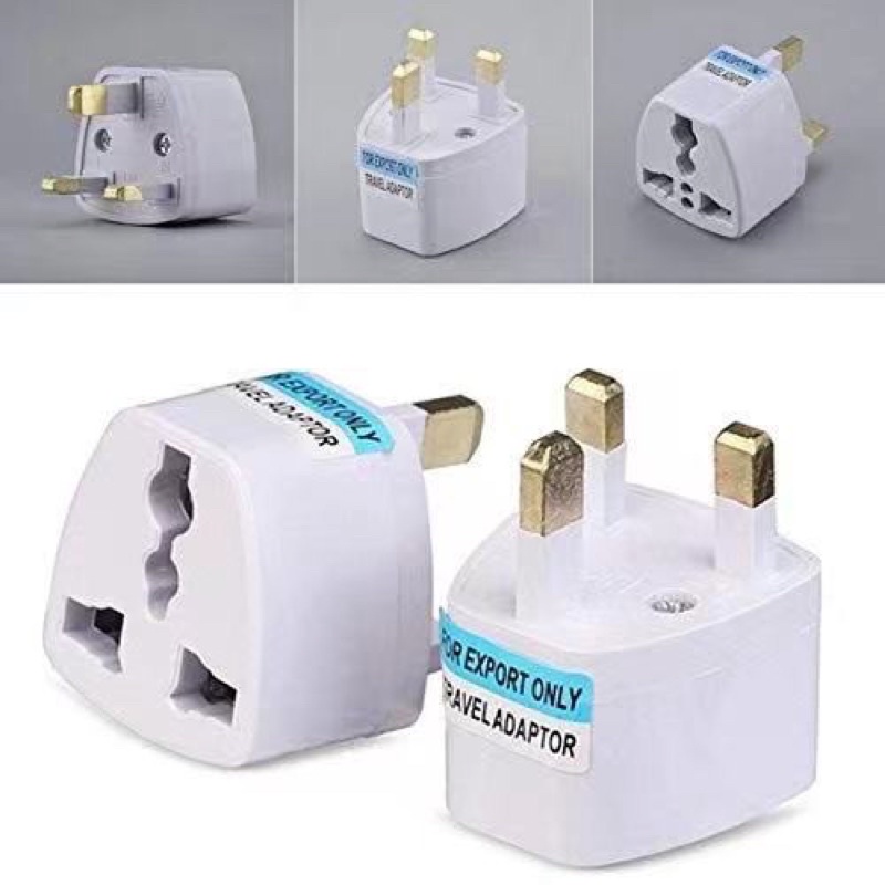 3 pin plug adapter universal converter international traveler plug