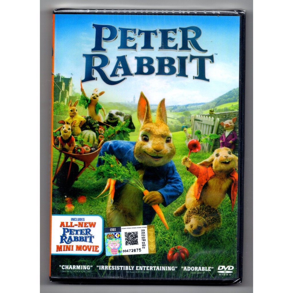 PETER RABBIT (DVD IRIGINAL) | Shopee Malaysia