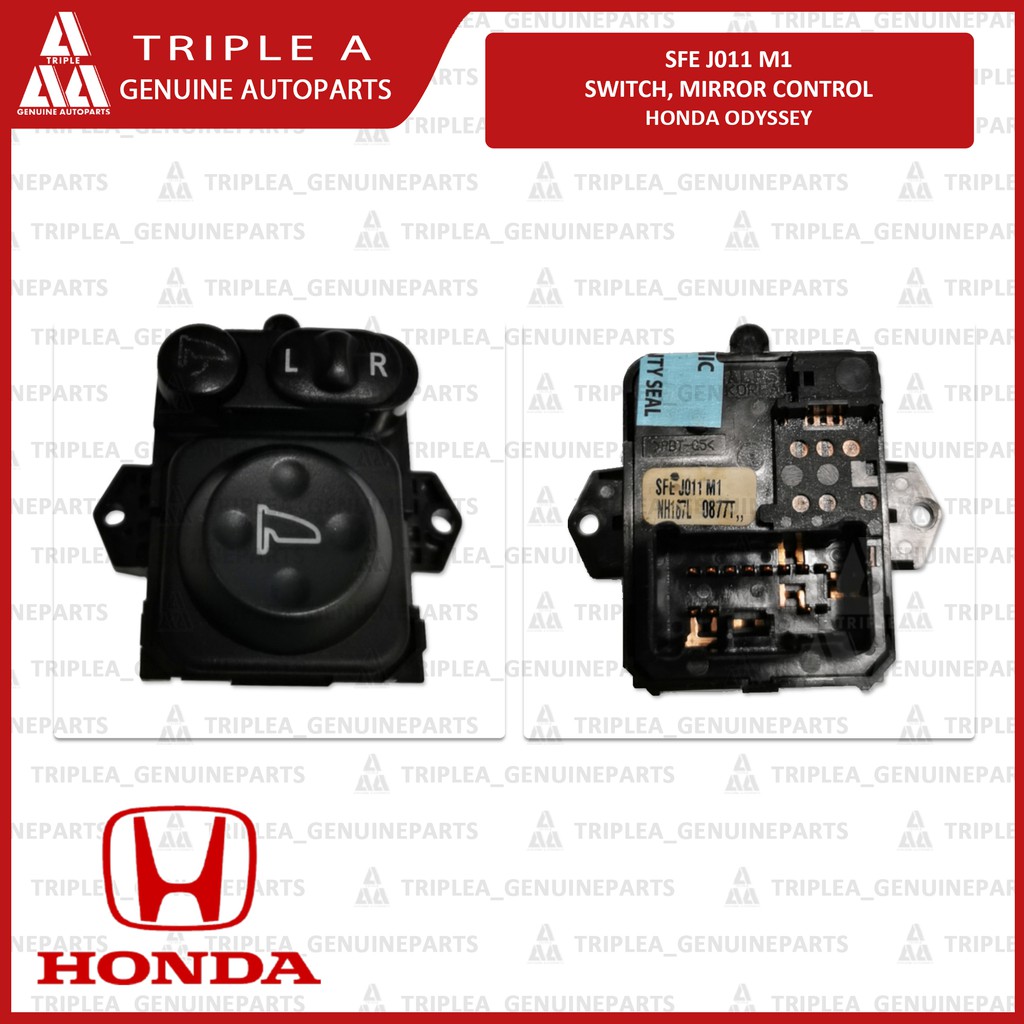 SFE J011 M1 Switch Mirror Control Folding, Side Mirror Switch Honda