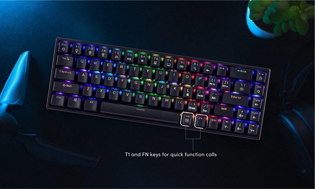 Prolink Desmodus RGB Mechanical Gaming Keyboard Anti-Ghosting ...