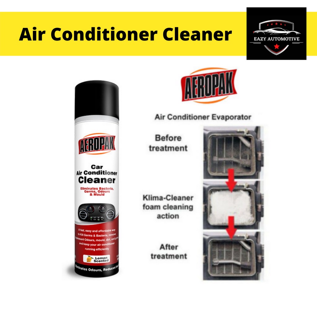 EAZY AUTO AEROPAK Car Kereta Air Conditioner Cleaner (500ml) Shopee