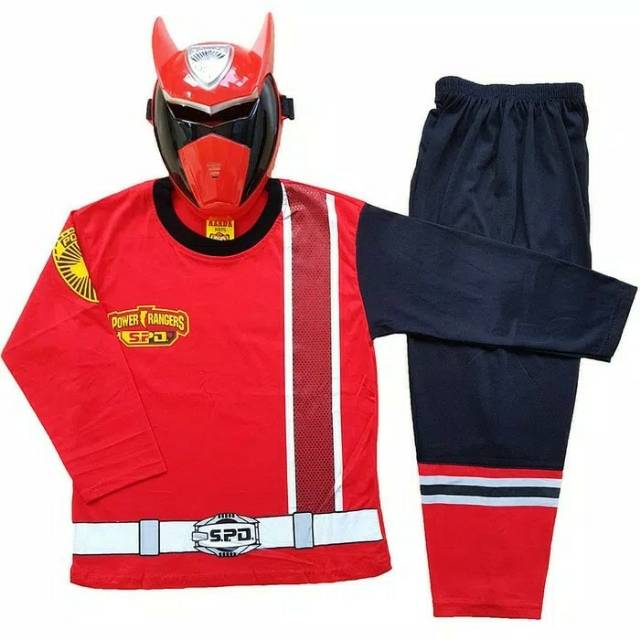 Power Ranger SPD children's suit, superhero costume, children's pants ...