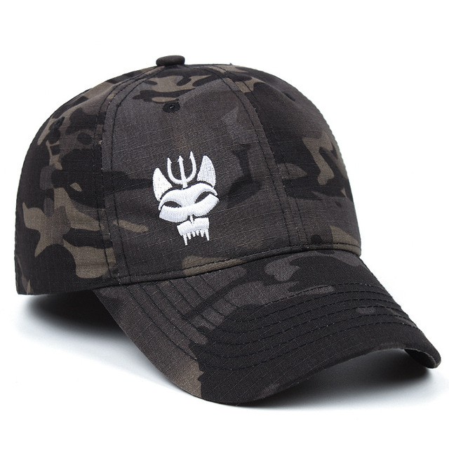 Punisher Skull Multicam Operator Cap Hommes Mesh Summer