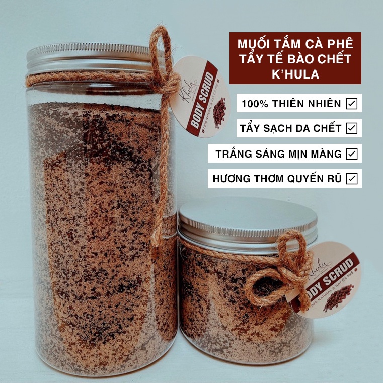 K'hula TINO Beauty Exfoliating Bath Salt, Bright White, Smooth (200g