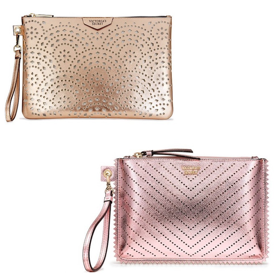 Victoria secret discount rose gold bag