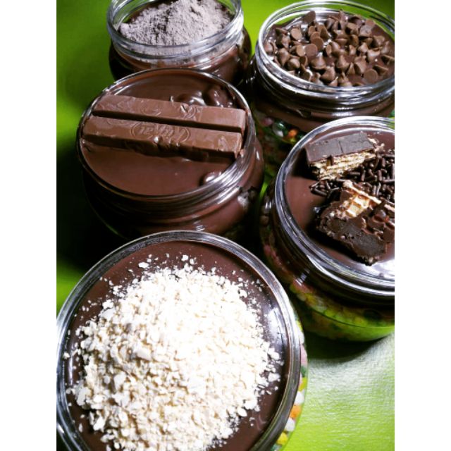 [5 bekas RM50] Chocojar Beryl's Premium Chocolate Rice 350gram | Shopee ...