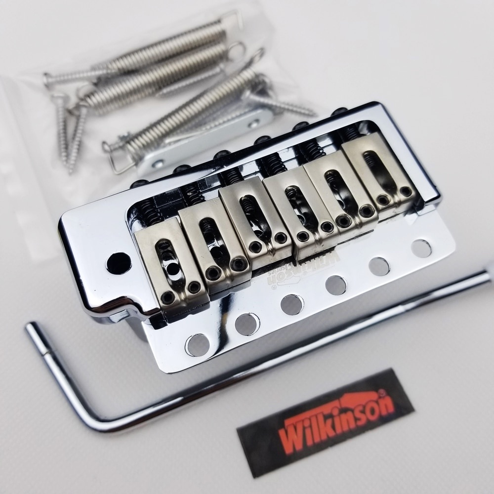 Wilkinson ST Electric Guitar Fixed 6 Screws Tremolo System Bridge