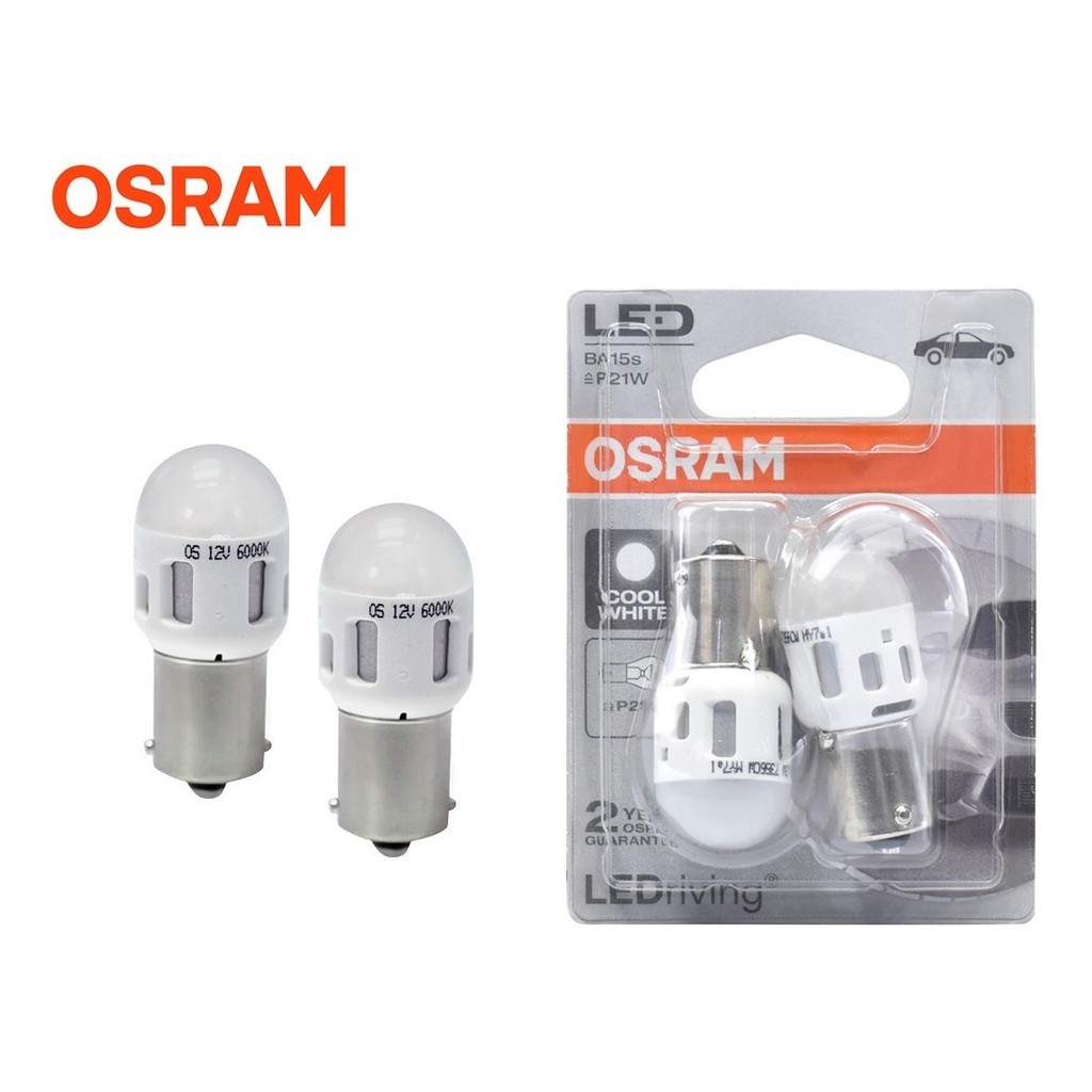 Genuine Osram 7356CW-02B P21W LED Signal Bulb Cool White 6000k (1141)