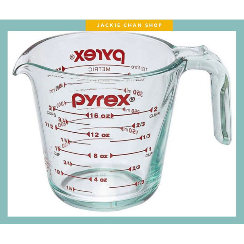 Pyrex Measuring Cup Cawan Penyukat Kaca 500ml | Shopee Malaysia