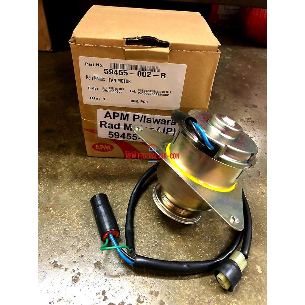 APM PROTON ISWARA RADIATOR FAN MOTOR (JAPAN) 59455002R/LR7201LM