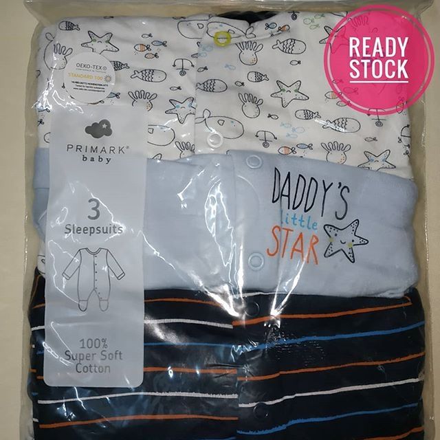 Primark baby outlet sleepsuits