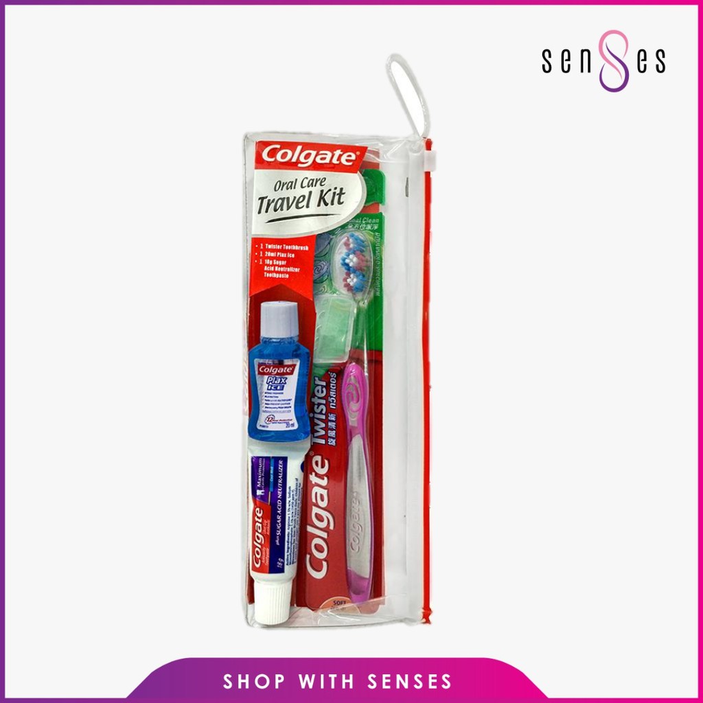 COLGATE TOOTHBRUSH TRAVEL KIT TWISTER FRESH (S) Shopee Malaysia