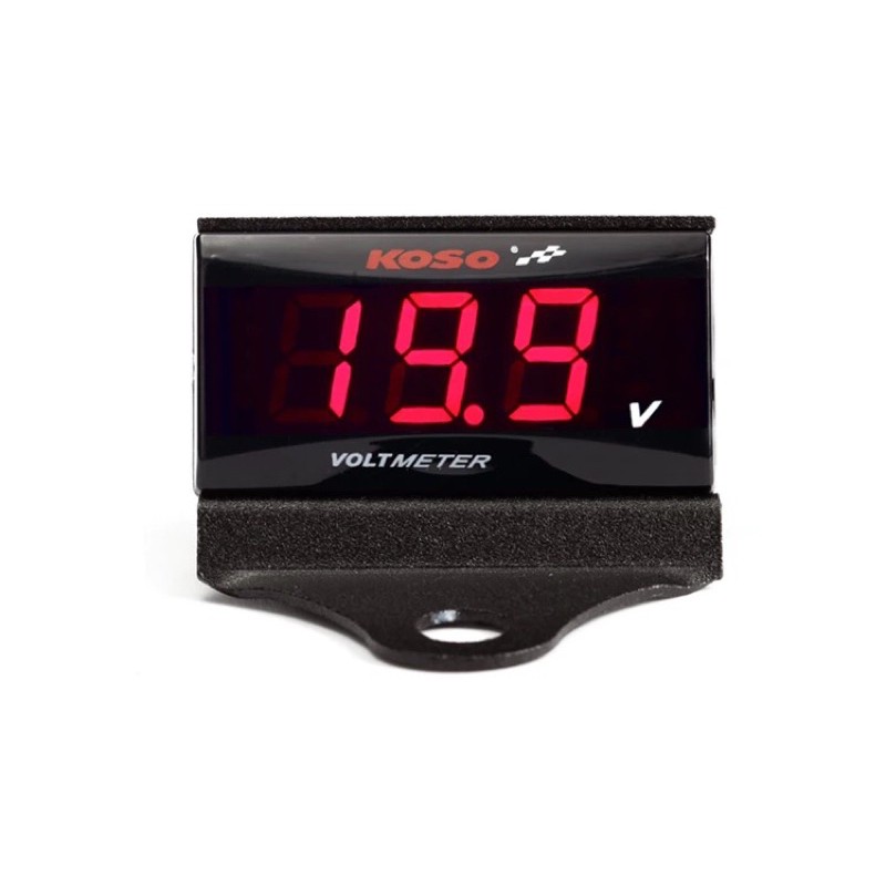 KOSO VOLTMETER WATERPROOF METER BATTERY MOTOR KERETA CAR VOLT METER V