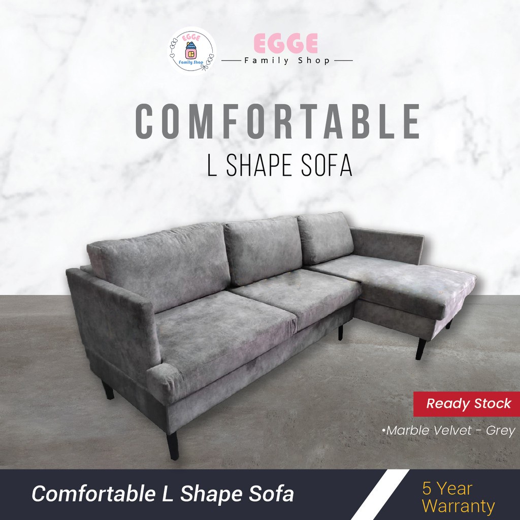 L Shape Sofa Bed/ Sofa bentuk L(3 Seater) L Left Side ( Preorder