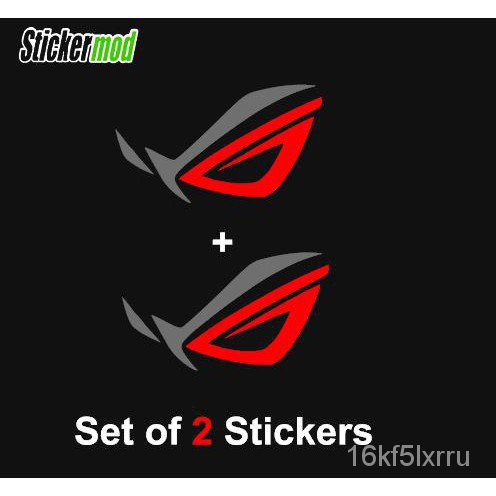BEST BUY 2 x ROG LOGO SMALL decal Sticker (no background) S87V | Shopee ...