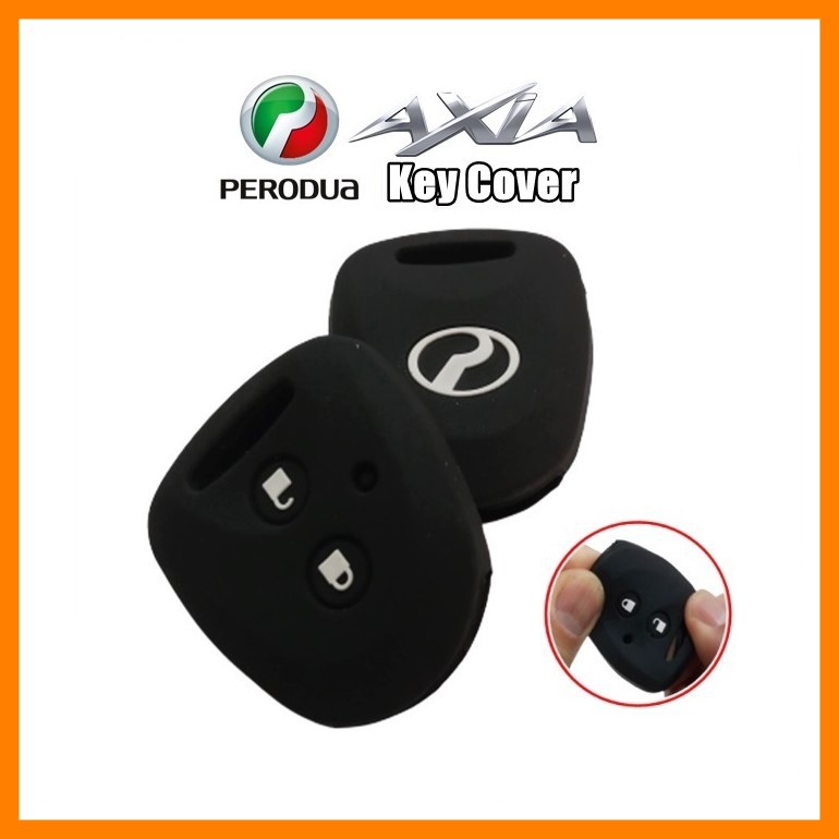 🔥Pure Silicone Key Cover Perodua Axia 2 Button | Shopee Malaysia
