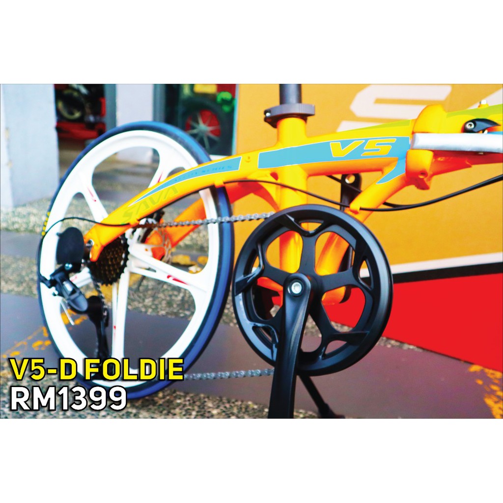 SAVA FOLDING BIKE V5 D FOLDIE 20INCH Shopee Malaysia