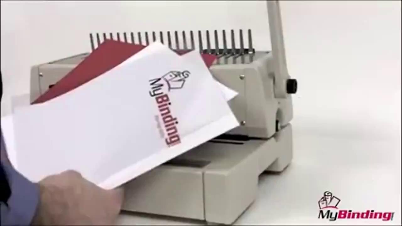 HIC HPB-210 Heavy Duty A4 Manual Comb Binding Machine - Comb Binder ...