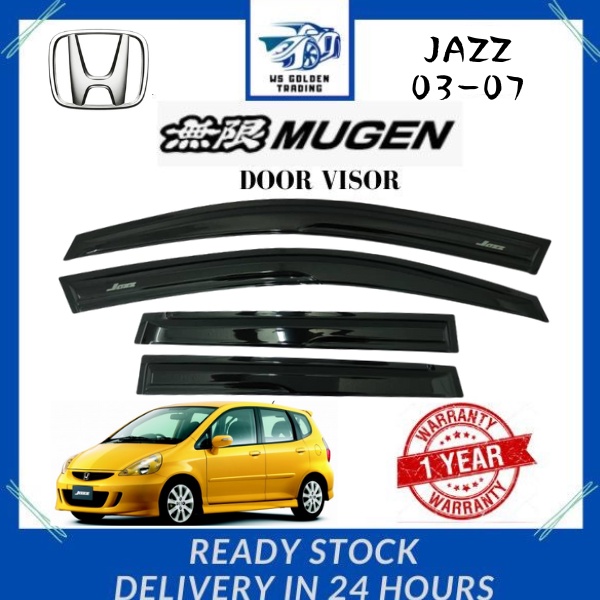 Honda Jazz Gd 20032007 1ST GEN Mugen Door Visor Air Press Sun Visor