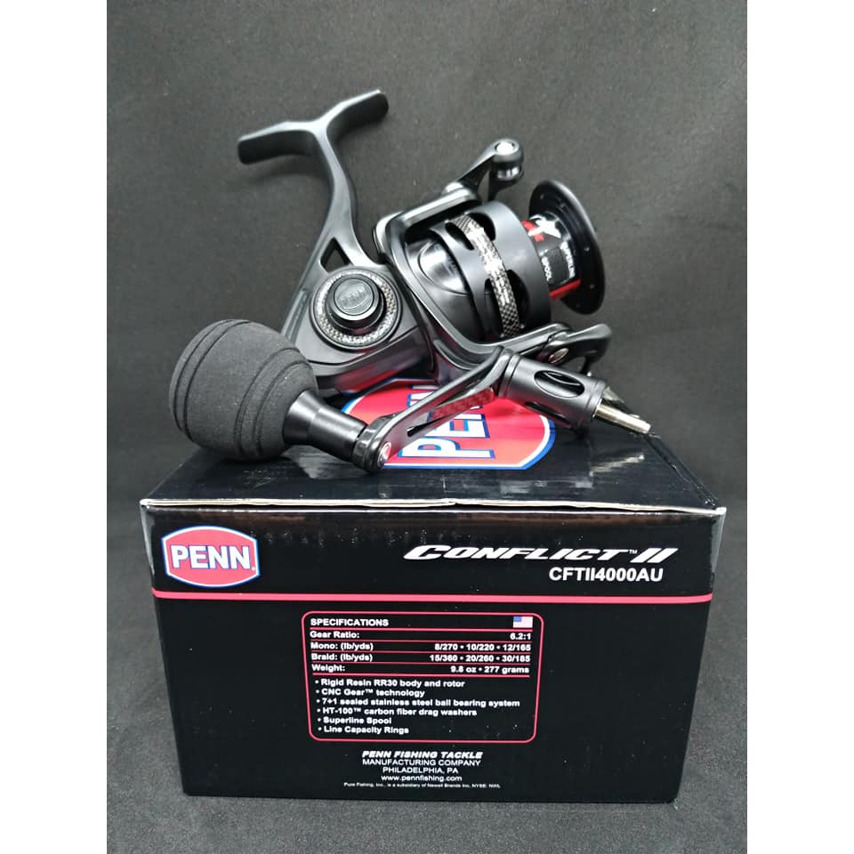 Penn Conflict II 4000 Spinning Reel for Sale in Oceanside, CA