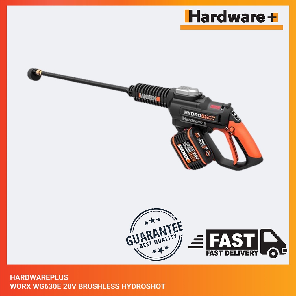 Worx wg630e cordless brushless hydroshot portable pressure cleaner hotsell