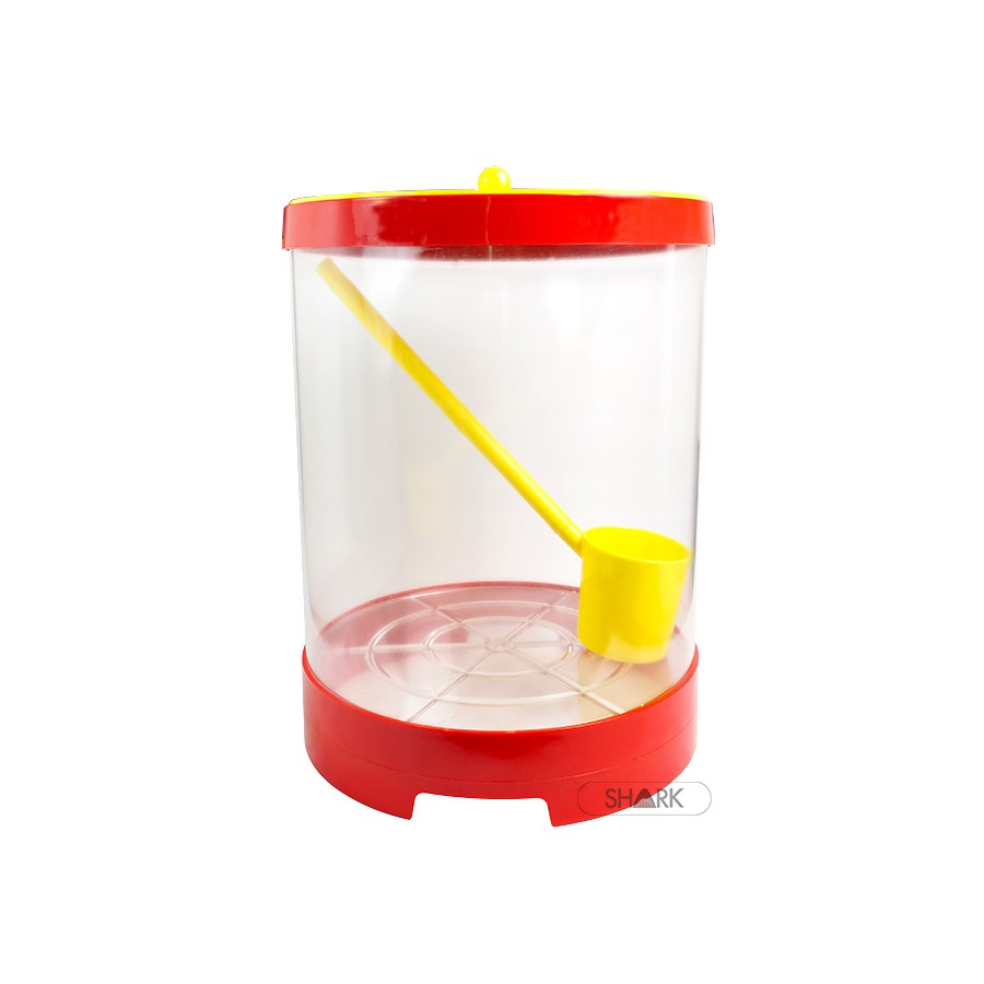 Balang Air Ice Bucket B2020 Pasar Malam Food Grade Drink Dispenser Water Container Acrylic Tong 1928