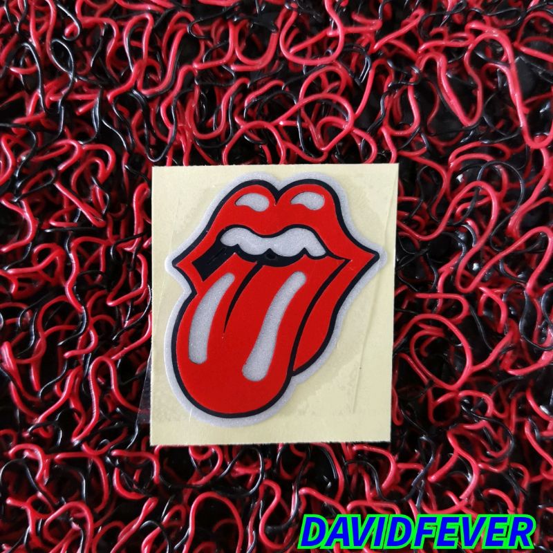STICKER ROLLING STONE / STICKER JILAT / LIDAH REFLECTION | Shopee Malaysia