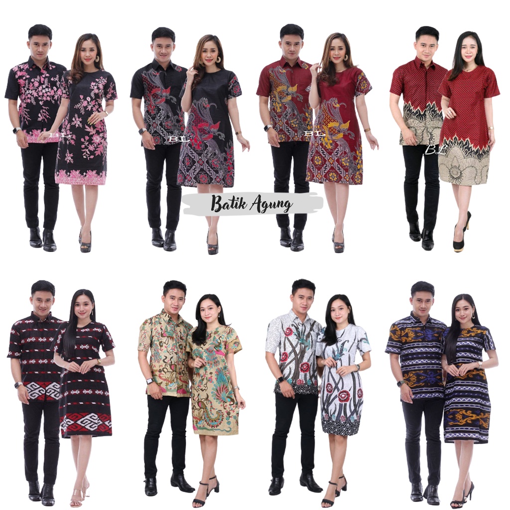 AZ Blouse Baju Couple BATIK JAWA BATIK COUPLE BATIK MODERN BATIK ...
