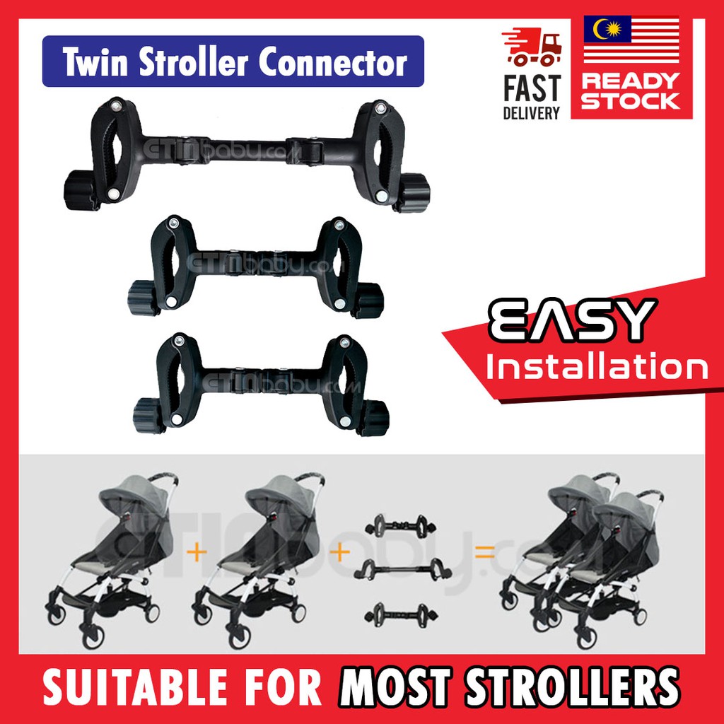 Twin sales stroller connector