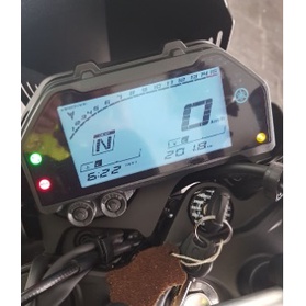 YAMAHA R25 V2 MT250 MT25 METER TINTED RAINBOW BLUE WHITE SMOKE READY ...