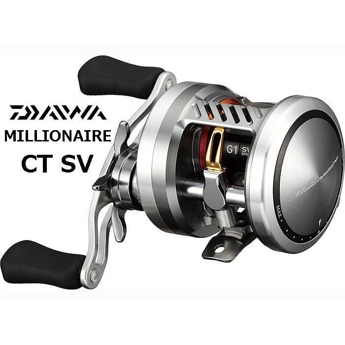 BRAND NEW 19 DAIWA MILLIONAIRE CT SV Baitcasting Reel Made in JAPAN with 1  Year Local Warranty & Free Gift